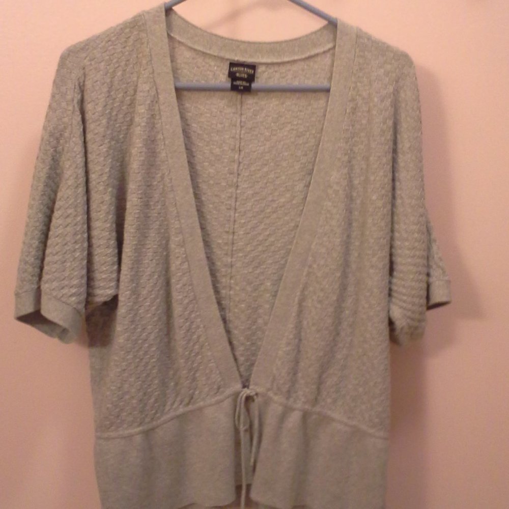 Gray Canyon River Blues sweater size L